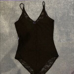 H&M Black Lace Bodysuit